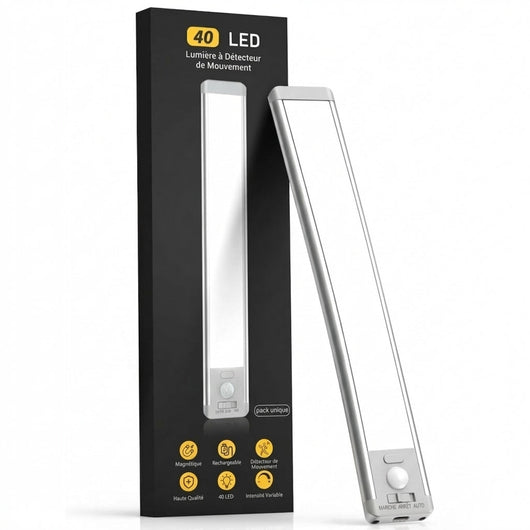 Lampe magnétique avec capteur automatique